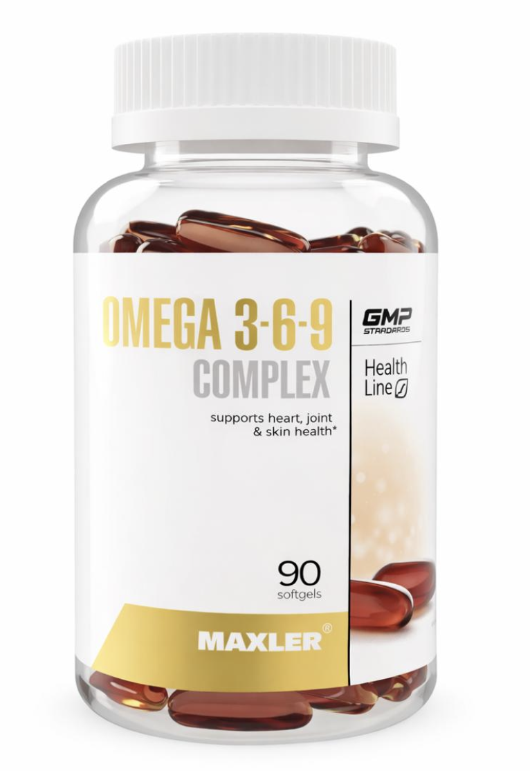 Maxler Омега 3-6-9 Сomplex, 90 капсул 