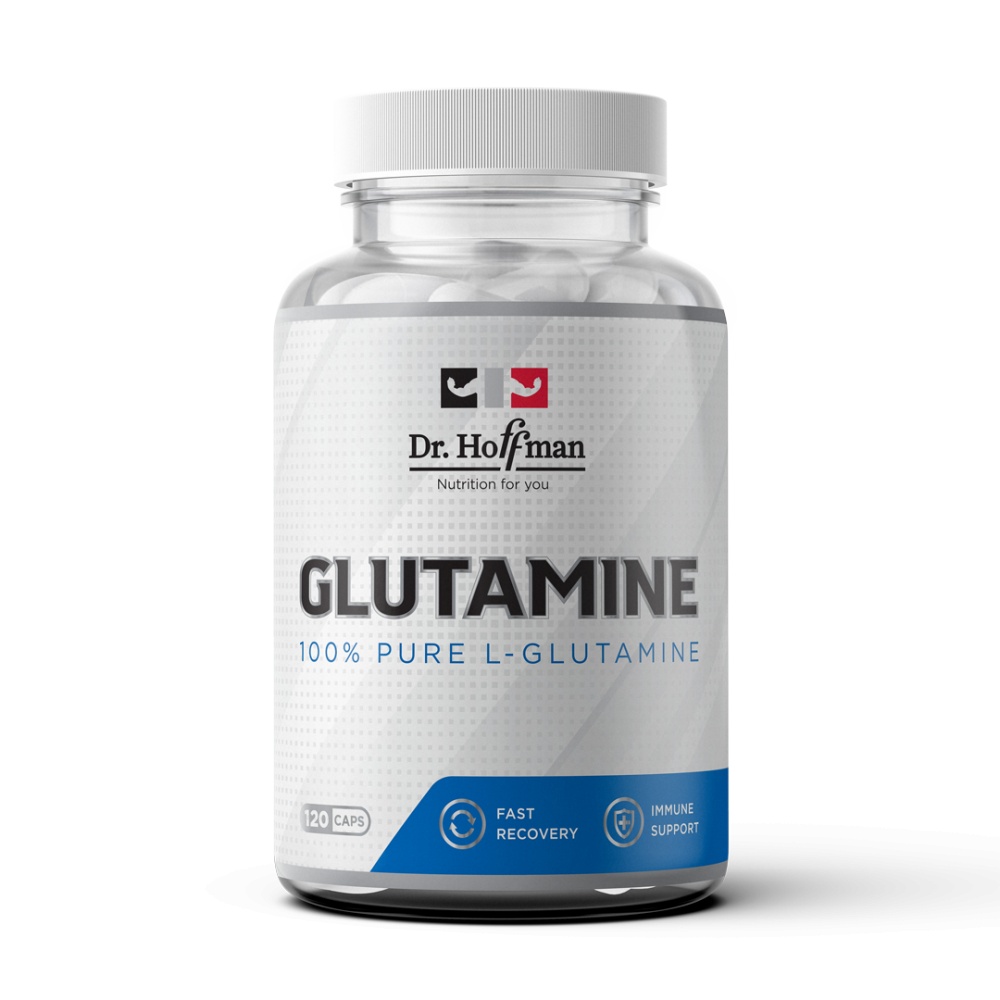 Dr.Hoffman L-Glutamine, Л глютамин 3520 mg 120 капс