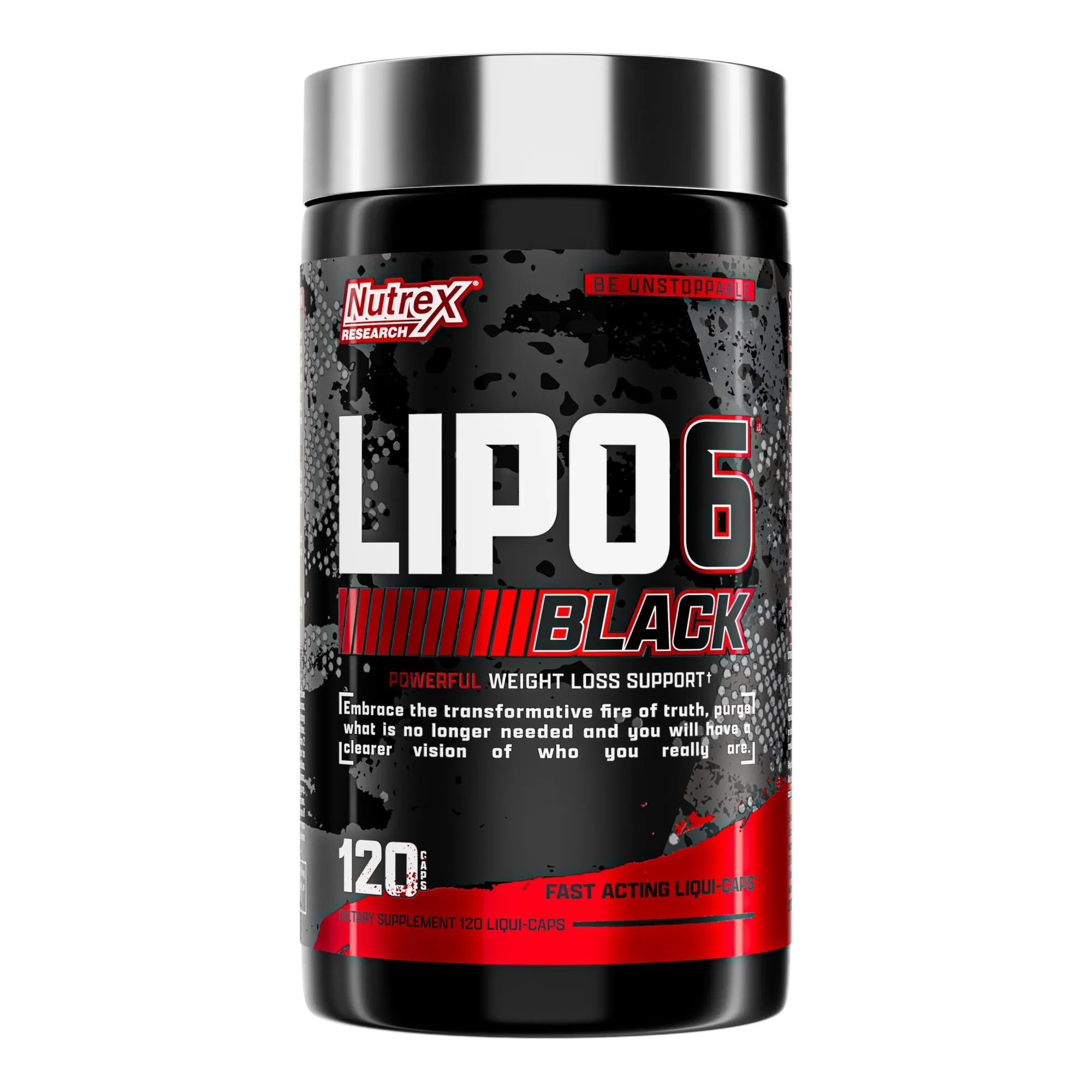 Nutrex Жиросжигатель, Lipo-6 Black 120 капсул 
