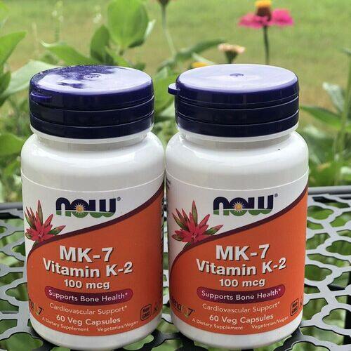 Now Foods Витамин K-2 МК-7 100 мкг, 60 капсул