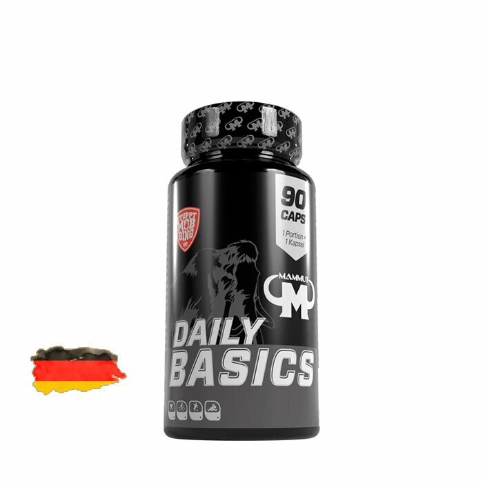 Mammut Nutrition, Комплекс Витаминов и Минералов, Daily Basics 90 капсул 
